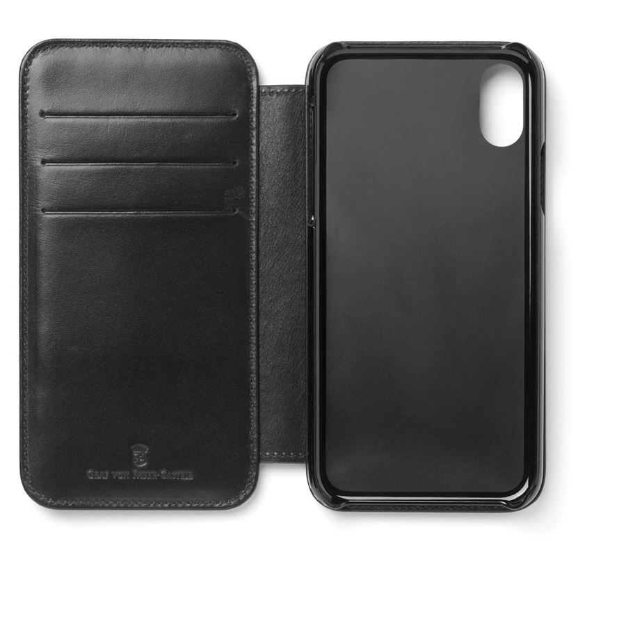 Graf-von-Faber-Castell - Funda para iPhone X Epsom, negro