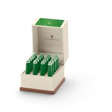 Graf-von-Faber-Castell - 20 cartuchos de tinta Viper Green