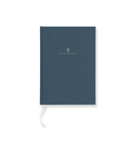 Graf-von-Faber-Castell - Cuaderno con tapas de lino A5 Azul Noche