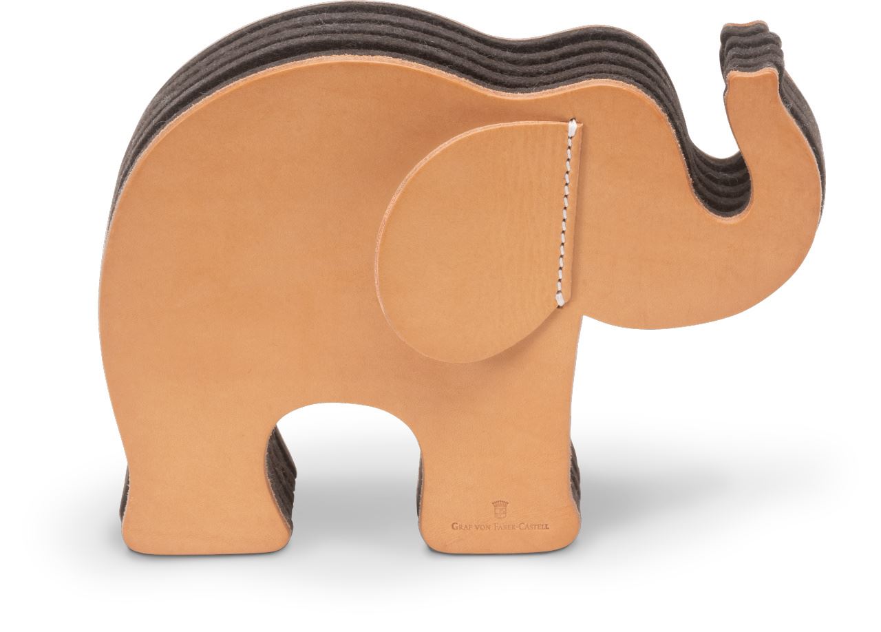 Graf-von-Faber-Castell - Portalápices elefante mediano, Natural